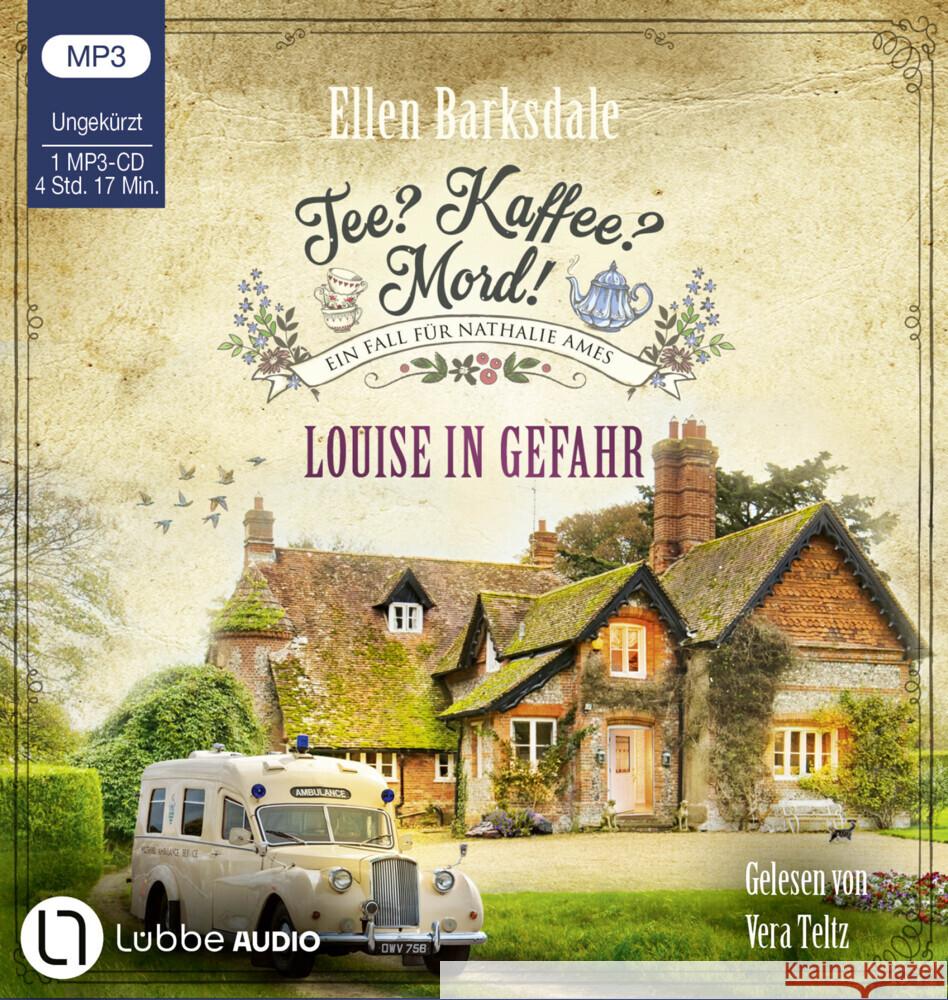 Tee? Kaffee? Mord! - Louise in Gefahr, 1 Audio-CD, 1 MP3 Barksdale, Ellen 9783785786604 Bastei Lübbe - książka