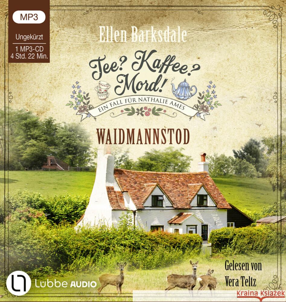 Tee? Kaffee? Mord! - Waidmannstod, 1 Audio-CD, 1 MP3 Barksdale, Ellen 9783785787533 Bastei Lübbe - książka