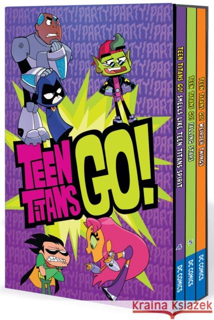 Teen Titans Go! Box Set 2: The Hungry Games Sholly Fisch Leah Hernandez Derek Fridolfs 9781779521804 DC Comics - książka