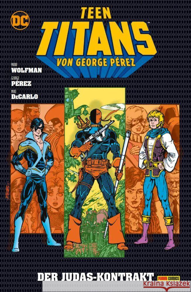 Teen Titans von George Perez Wolfman, Marv, Pérez, George, Rude, Steve 9783741631368 Panini Manga und Comic - książka