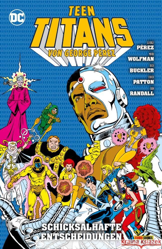 Teen Titans von George Perez Wolfman, Marv, Perez, George, Infantino, Carmine 9783741633065 Panini Manga und Comic - książka