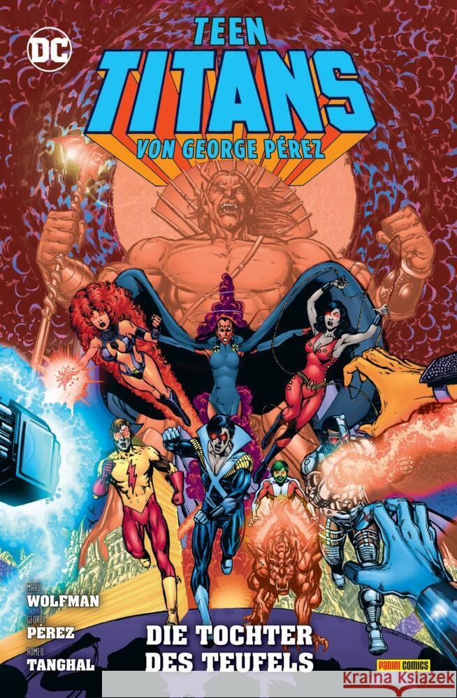 Teen Titans von George Perez Wolfman, Marv, Perez, George 9783741635168 Panini Manga und Comic - książka