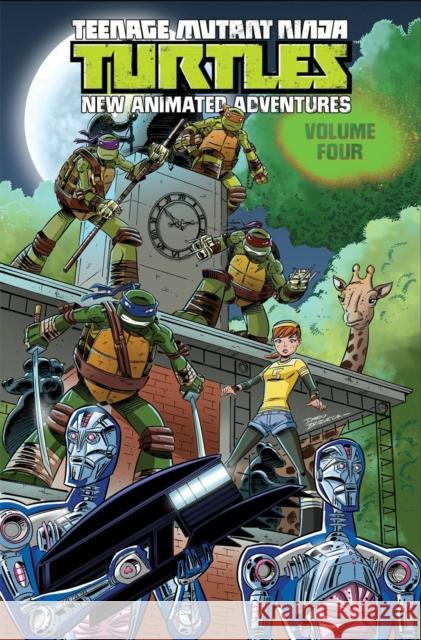 Teenage Mutant Ninja Turtles: New Animated Adventures Volume 4 Landry Walker Bobby Curnow Matt Manning 9781631402098 IDW Publishing - książka