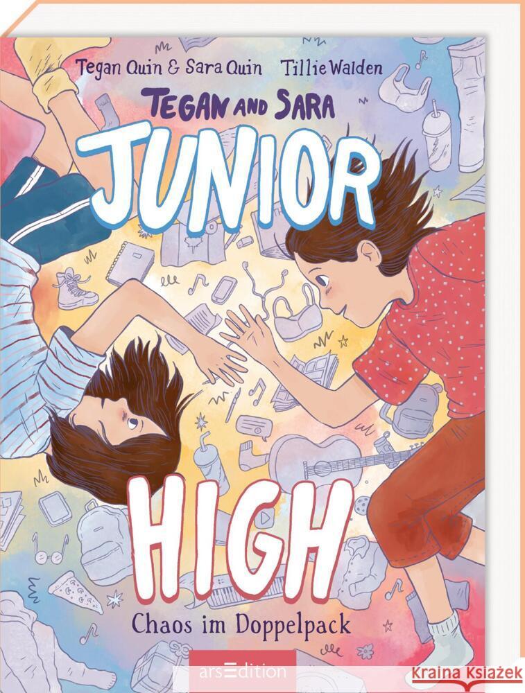 Tegan and Sara: Junior High - Chaos im Doppelpack Quin, Sara, Quin, Tegan 9783845855912 ars edition - książka