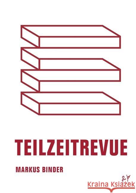 Teilzeitrevue Binder, Markus 9783957321909 Verbrecher Verlag - książka