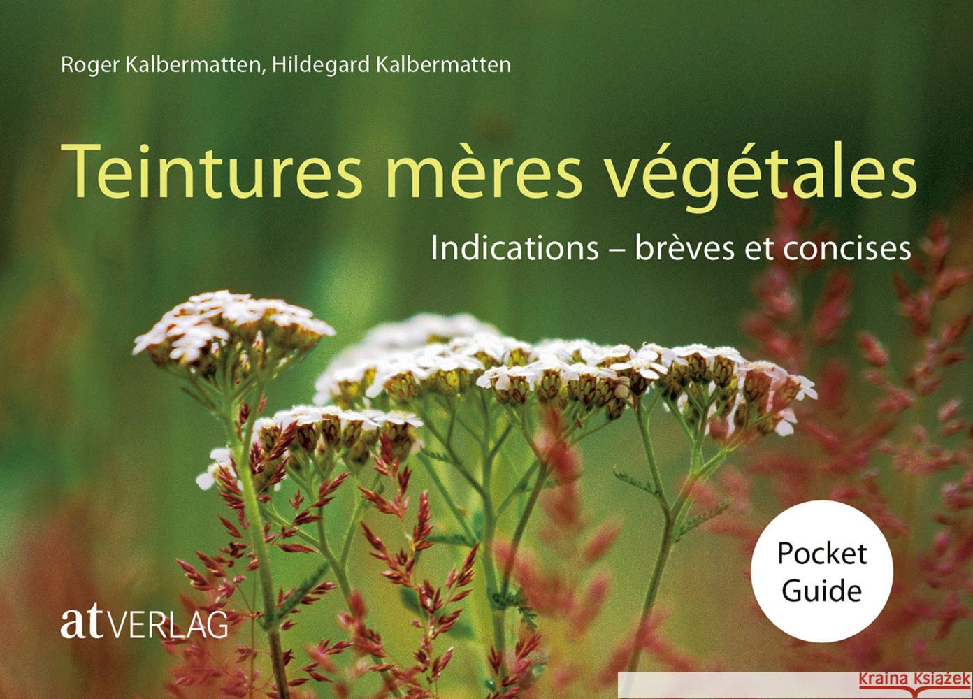 Teintures mères végétales Pocket Guide Kalbermatten, Roger, Kalbermatten, Hildegard 9783039022946 AT Verlag - książka