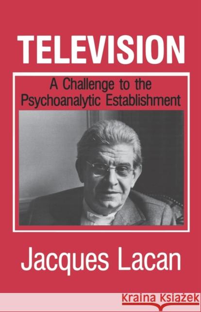 Television Lacan, Jacques 9780393335675 W. W. Norton & Company - książka