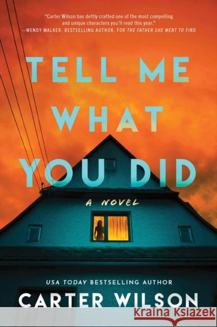 Tell Me What You Did: A Novel Carter Wilson 9781464226229 Poisoned Pen Press - książka