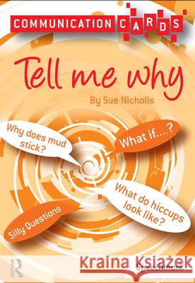 Tell Me Why - Communication Cards Sue Nicholls 9780863889912  - książka