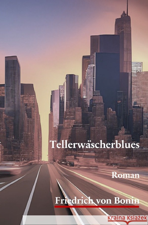 Tellerwäscherblues von Bonin, Friedrich 9783565235025 epubli - książka