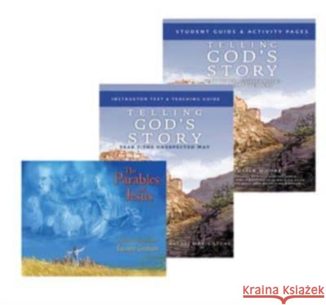 Telling God's Story Year 3 Bundle: Includes Instructor Text, Student Guide, and Parables Graphic Novel Graham, Earnest 9781952469237 Olive Branch Books - książka