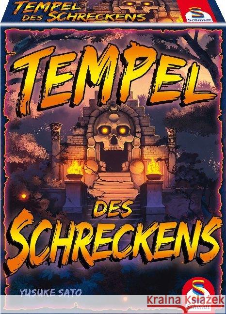 Tempel des Schreckens (Spiel) Sato, Yusuke 4001504750466 Schmidt Spiele - książka