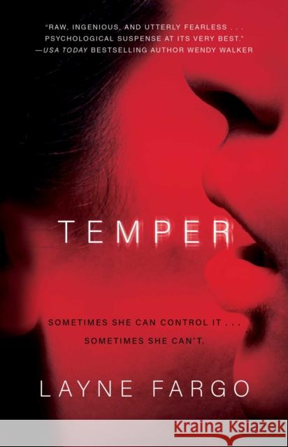 Temper Layne Fargo 9781982112509 Gallery/Scout Press - książka
