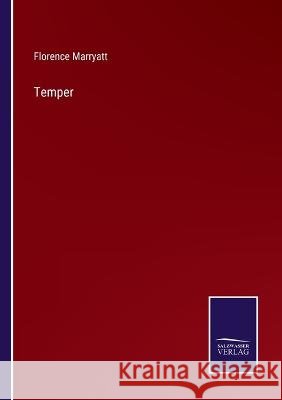 Temper Florence Marryatt 9783375130404 Salzwasser-Verlag - książka