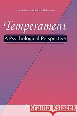 Temperament: A Psychological Perspective Strelau, Jan 9780306459450 Plenum Publishing Corporation - książka