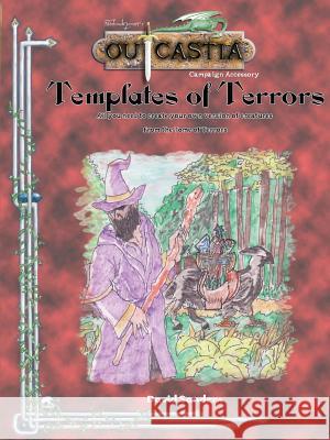 Templates of Terrors Nitehawk Interactive Games 9781304769930 Lulu.com - książka