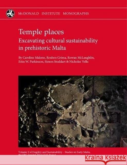Temple Places  9781913344023 McDonald Institute Monographs - książka