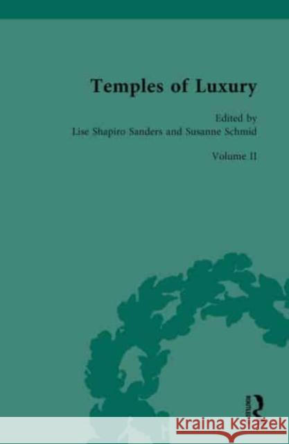 Temples of Luxury: Volume II: Department Stores Lise Sanders Susanne Schmid 9780367425883 Routledge - książka