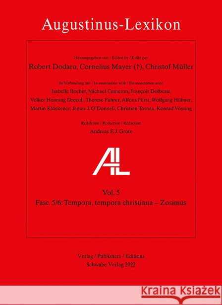 Tempora, Tempora Christiana - Zosimus Robert Dodaro Cornelius Mayer Christof Muller 9783796544767 Schwabe Verlagsgruppe AG - książka