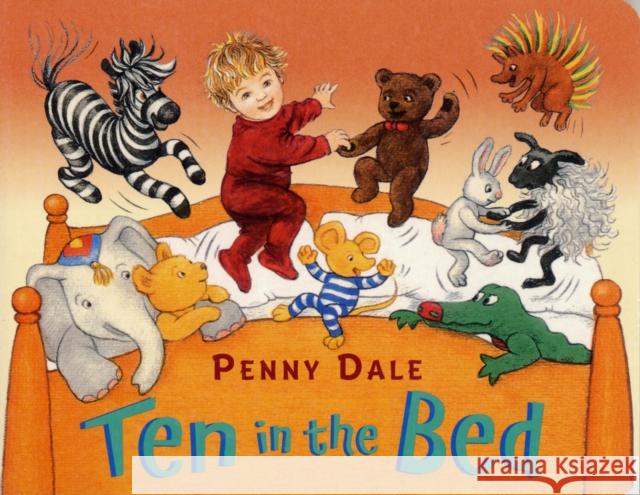 Ten in the Bed Penny Dale 9781406309614  - książka