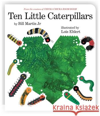 Ten Little Caterpillars Bill, Jr. Martin 9781665980753 Simon & Schuster - książka