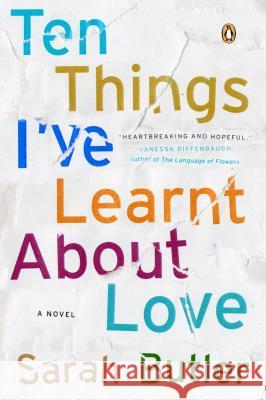 Ten Things I've Learnt about Love Sarah Butler 9780143125600 Penguin Books - książka