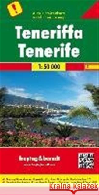 Tenerife Road Map 1:50 000  9783707910612 Freytag-Berndt u. Artaria - książka