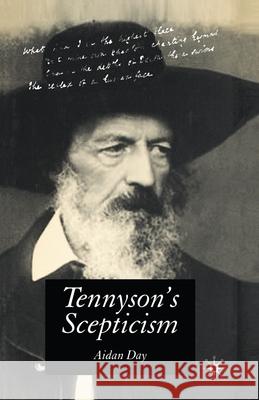 Tennyson's Scepticism A. Day   9781349542703 Palgrave Macmillan - książka