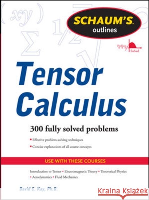 Tensor Calculus David Kay 9780071756037 McGraw-Hill Education - Europe - książka