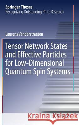 Tensor Network States and Effective Particles for Low-Dimensional Quantum Spin Systems Laurens Vanderstraeten 9783319641904 Springer - książka