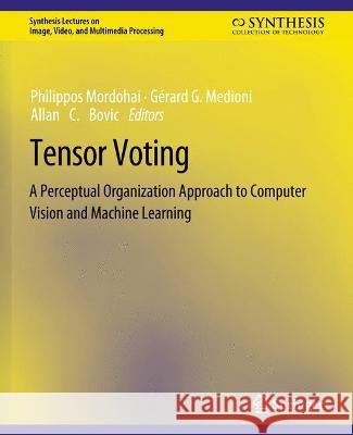 Tensor Voting: A Perceptual Organization Approach to Computer Vision and Machine Learning Philippos Mordohai Gerard Medioni  9783031011146 Springer International Publishing AG - książka