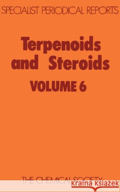 Terpenoids and Steroids: Volume 6 Overton, K. H. 9780851863061 Royal Society of Chemistry - książka