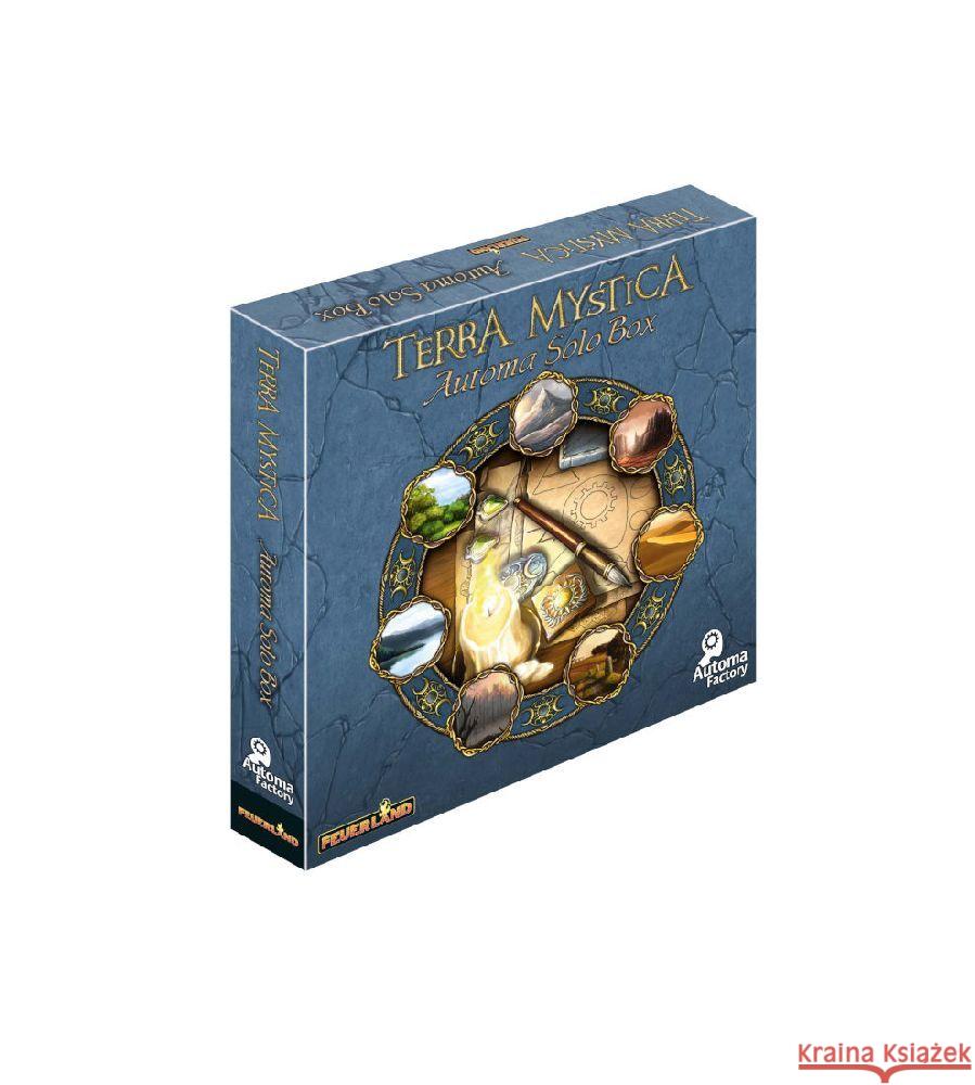 Terra Mystica Automa Solo Box (deutsch) Hutter, Lines J., Studley, David, Petersen, Morten Monrad 4260705310088 Feuerland Spiele - książka