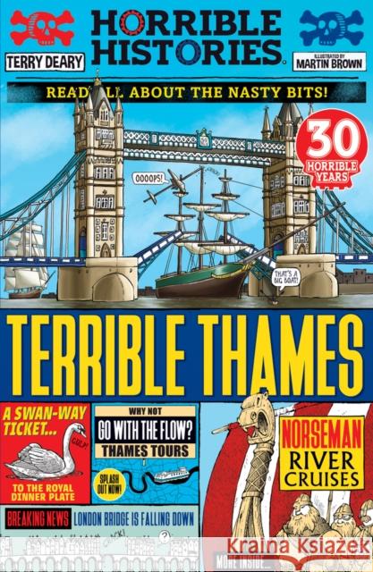 Terrible Thames Terry Deary 9780702326493 Scholastic - książka