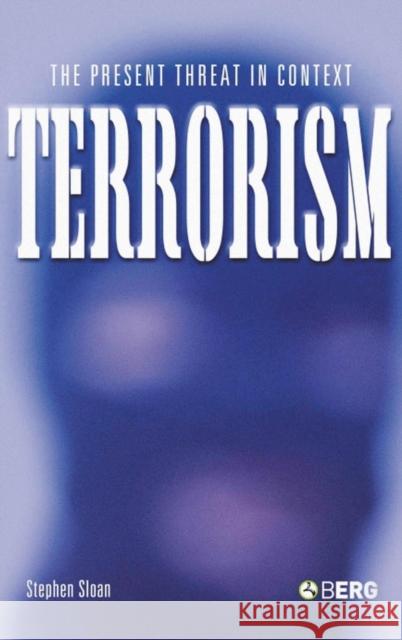 Terrorism Sloan, Stephen 9781845203436  - książka