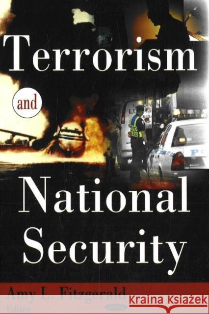 Terrorism & National Security Amy L Fitzgerald 9781600212543 Nova Science Publishers Inc - książka