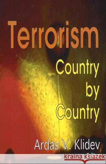 Terrorism Country by Country Ardas V Klidev 9781594546464 Nova Science Publishers Inc - książka