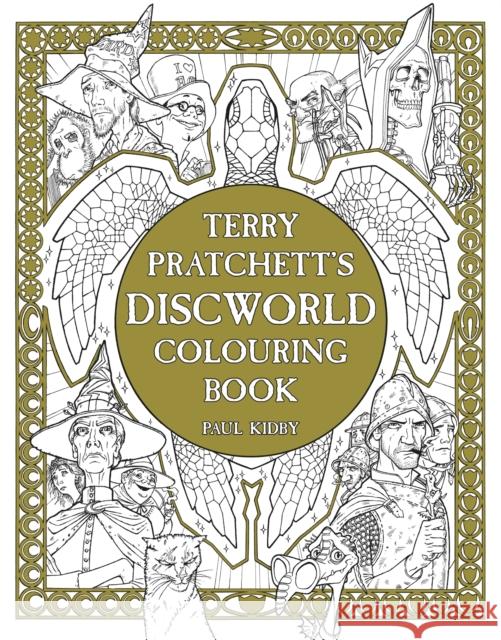 Terry Pratchett's Discworld Colouring Book Paul Kidby 9781473217478 GOLLANCZ - książka
