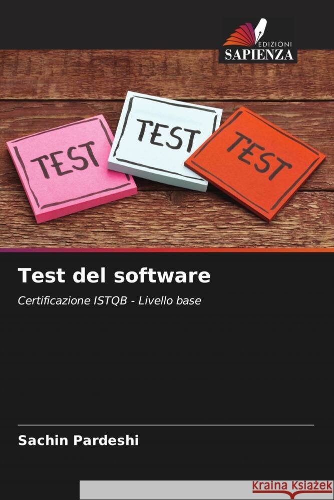 Test del software Pardeshi, Sachin 9786204461090 Edizioni Sapienza - książka