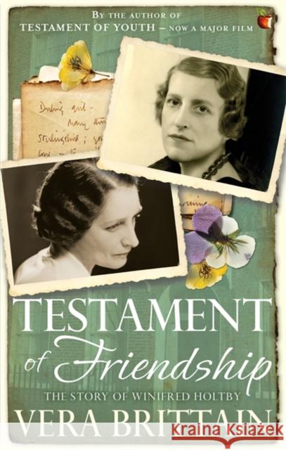 Testament of Friendship: The Story of Winifred Holtby Vera Brittain 9781844088706 Little, Brown Book Group - książka