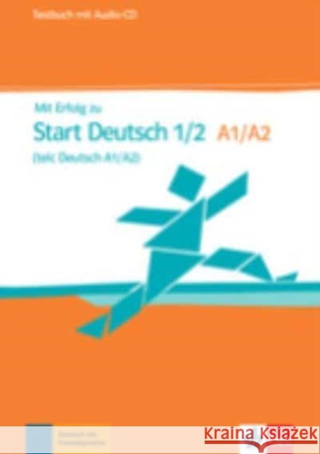 Testbuch, m. Audio-CD : A1-A2   9783126768030 Klett - książka