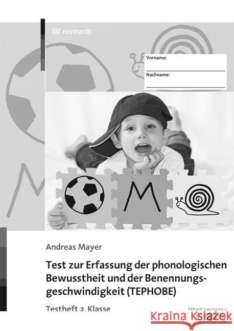 Testheft 2. Klasse, m. Audio-CD Mayer, Andreas; Mayer, Andreas 9783497027033 Reinhardt, München - książka