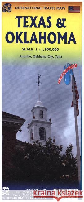 Texas / Oklahoma: 2016  9781771297929 ITMB Publishing - książka