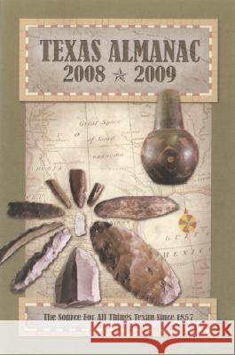 Texas Almanac 2008-2009 Elizabeth Cruce Alvarez Robert Plocheck 9780914511410 Dallas Morning News - książka