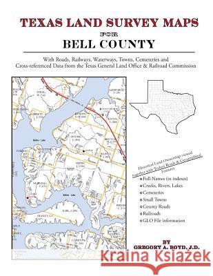 Texas Land Survey Maps for Bell County Gregory a. Boy 9781420350258 Arphax Publishing Co. - książka