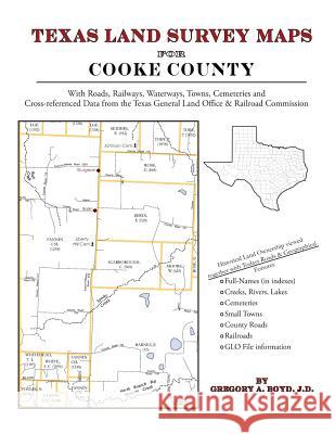 Texas Land Survey Maps for Cooke County Gregory a. Boy 9781420350043 Arphax Publishing Co. - książka