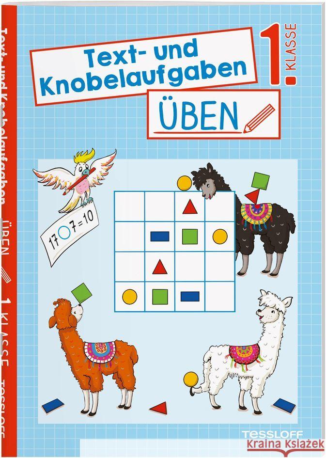 Text- und Knobelaufgaben üben. 1. Klasse Gramowski, Kirstin 9783788675561 Tessloff Verlag Ragnar Tessloff GmbH & Co. KG - książka