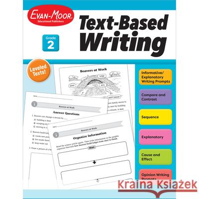 Text-Based Writing, Grade 2 Teacher Resource Evan-Moor Corporation 9781645143529 Evan-Moor Educational Publishers - książka