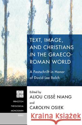 Text, Image, and Christians in the Graeco-Roman World Niang, Aliou Ciss' 9781610975247 Pickwick Publications - książka