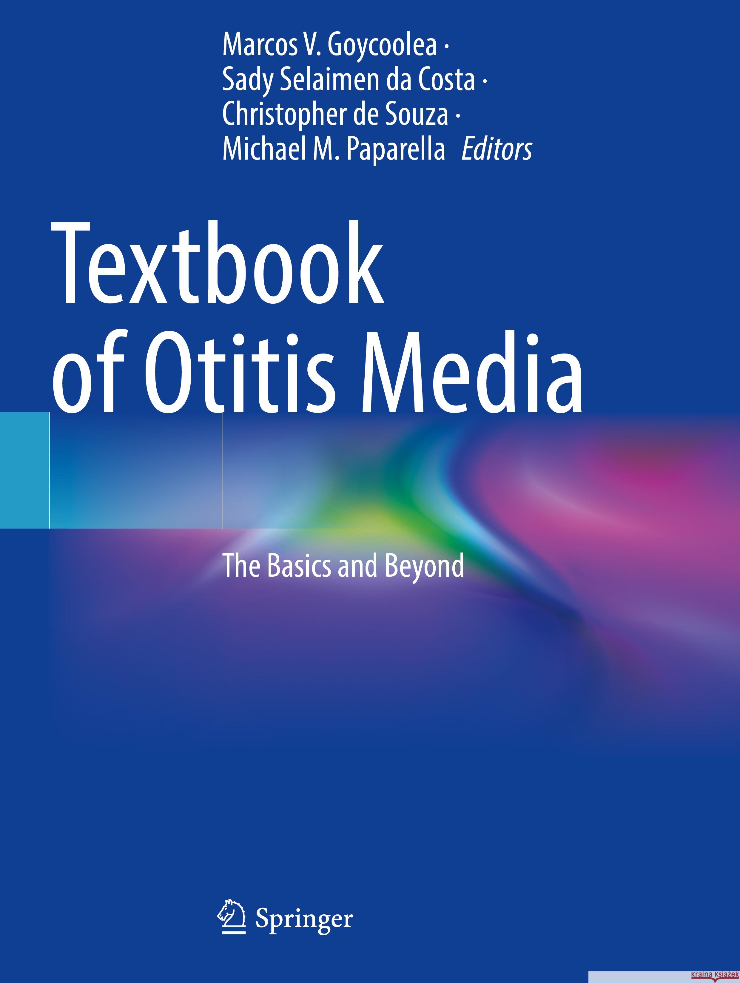Textbook of Otitis Media  9783031409516 Springer International Publishing - książka